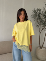 T shirt en dentelle