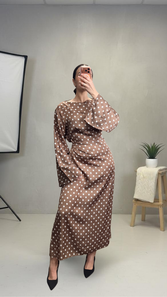 Robe à pois