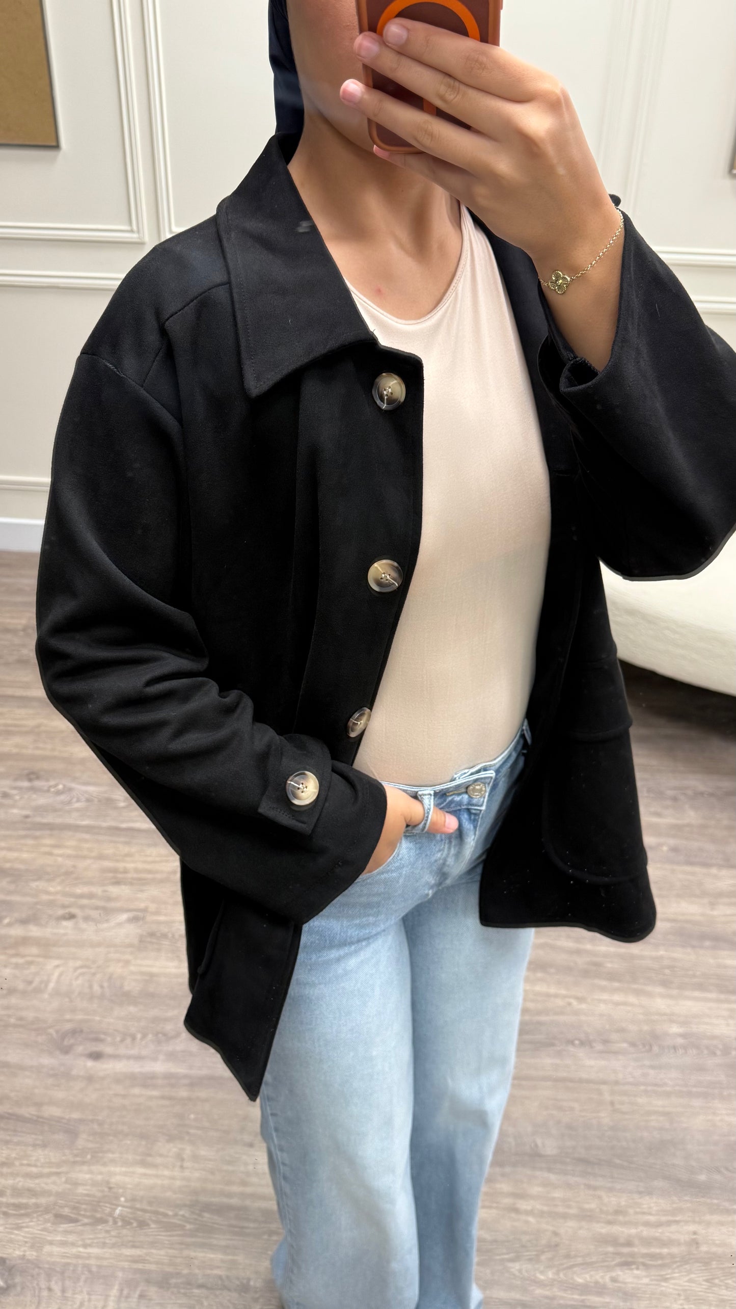 Veste inspi daim