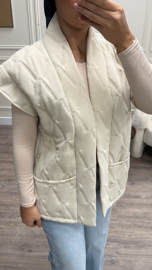 Veste matelassé sans manches
